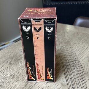 Indiana Jones Collector's Edition VHS Set